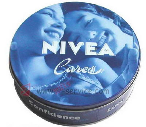 Round Printed Tin Can